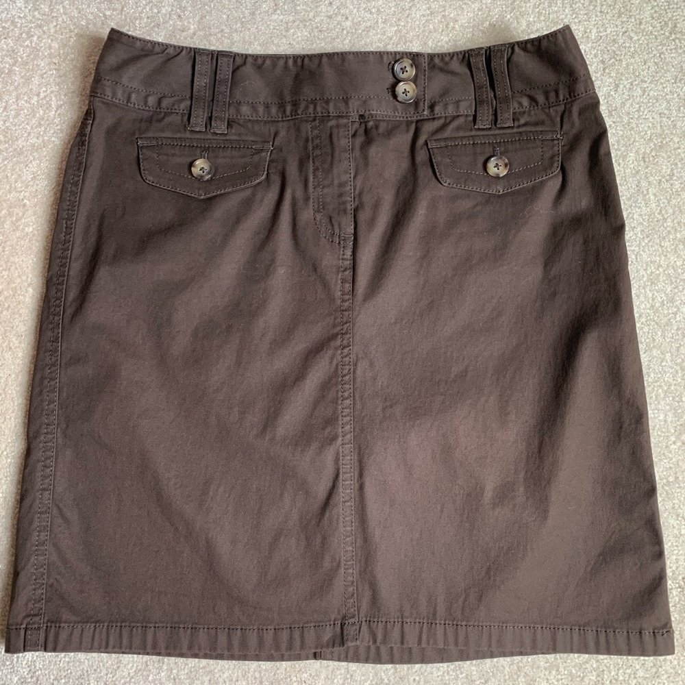 Ann Taylor brown skirt, size 4